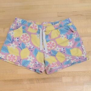 Carter's Pink and Yellow Summer Shorts Elastic Waist